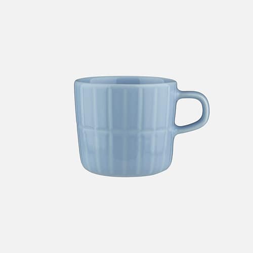 Koffiekop klein Marimekko Tiiliskivi Blauw