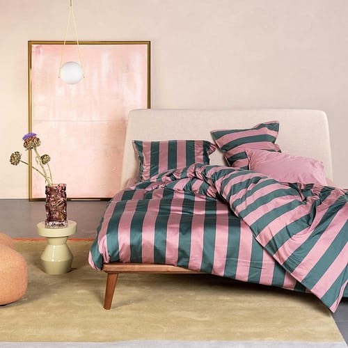 Dekbedovertrek Essenza Minte Stripe